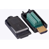 Đầu bấm ( Vặn vít) HDMI Male vỏ bọc kim loại HD-Link